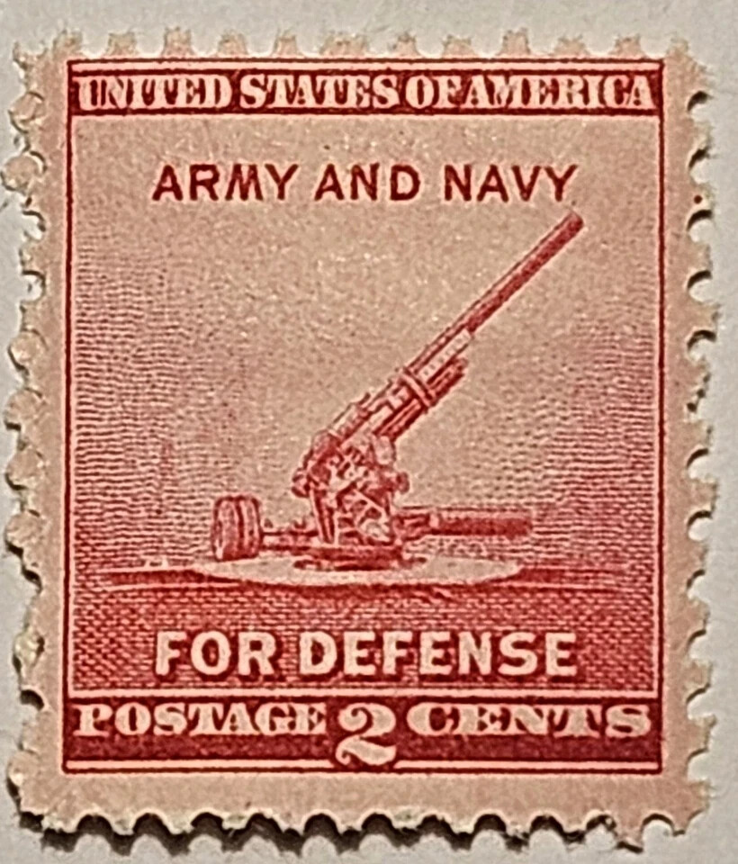 USA 1940 – ARMY & NAVY – FOR DEFENSE – MNH Vintage Military Stamp – Scott #900