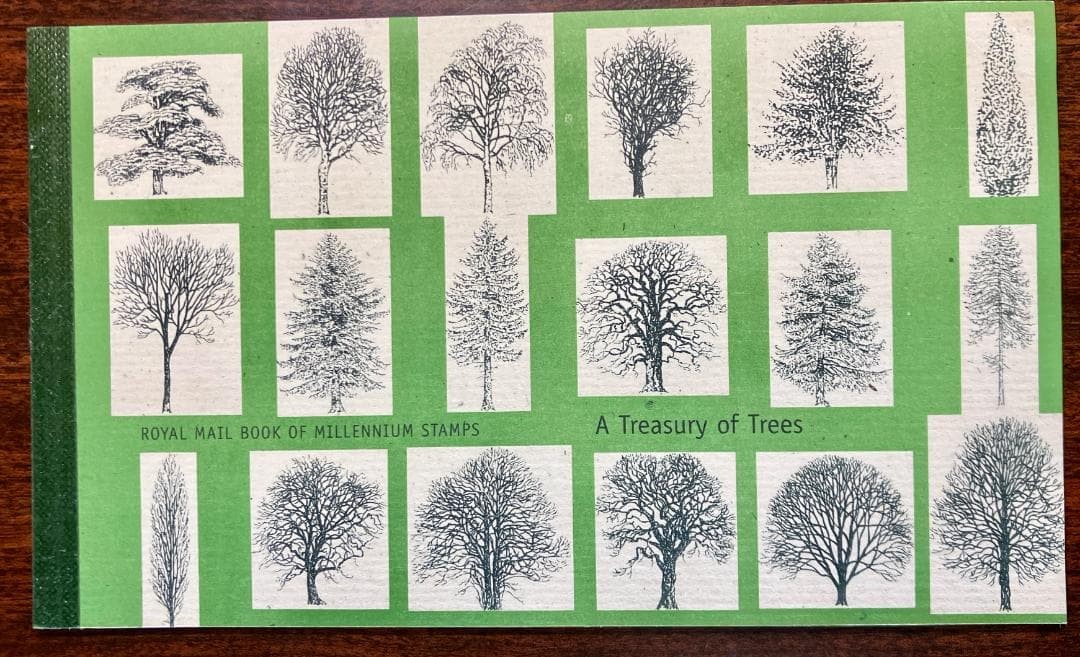 United Kingdom – “A Treasury of Trees” Stamp Booklet – Fine Condition