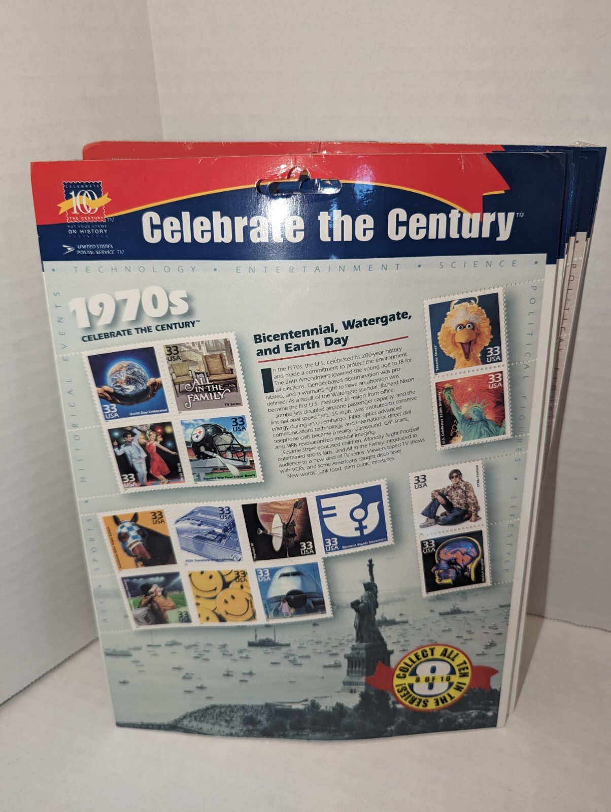 Celebrate The Century 1900’s-1990’s. Complete 10 Sheet Set US Stamps USA Sealed