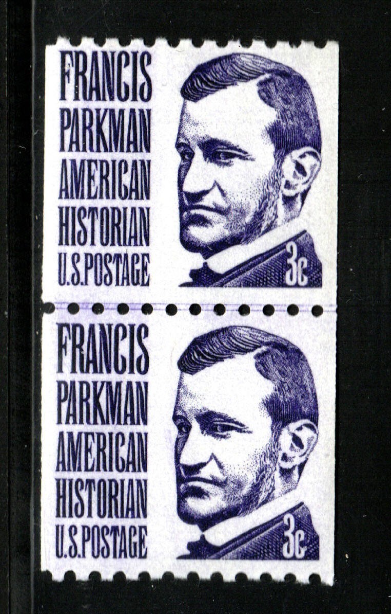 U.S. Stamps – 3¢ Francis Parkman – Coil Line Pair – MNH SC# 1297