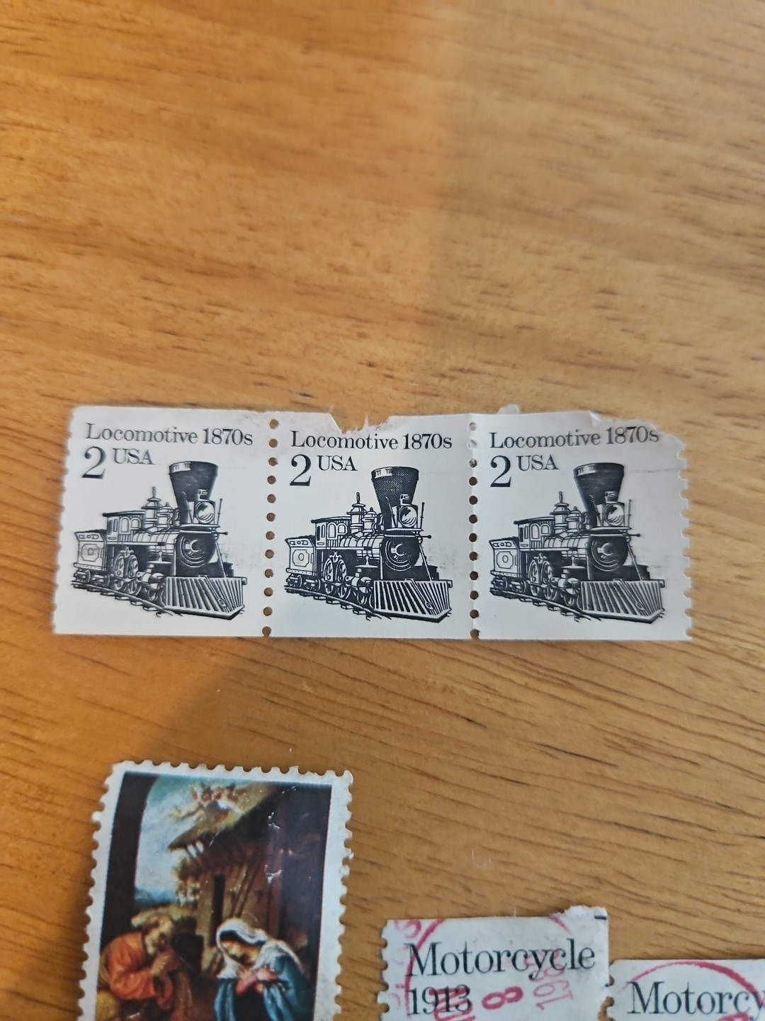 Lot of Unused Mixed Cent Stamps, Vintage U.S. Postage Stamps