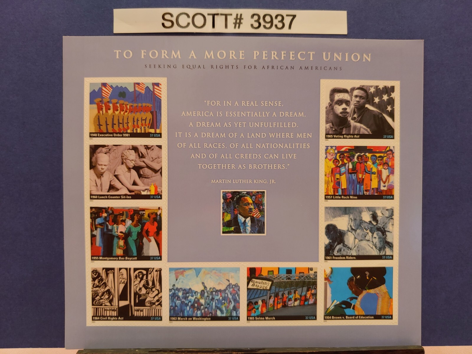 Scott # 3937 To Form a More Perfect Union