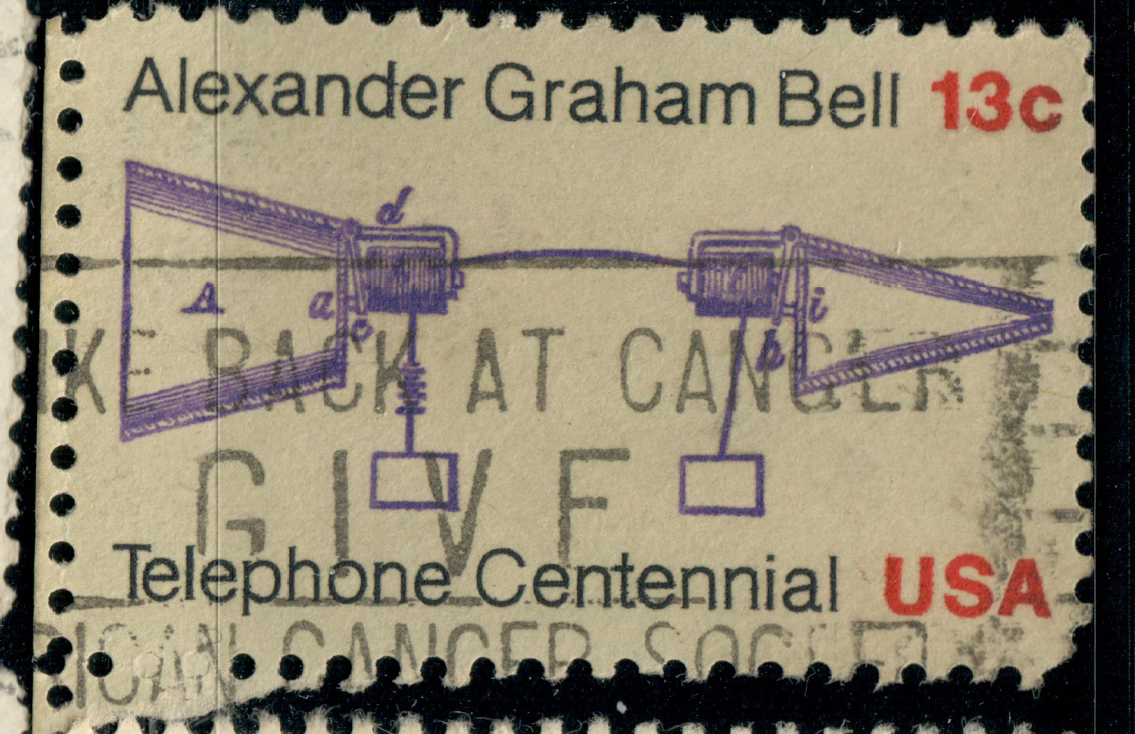 USA – 1976 – The 100th Anniversary of the Telephone – 13¢ – #3609