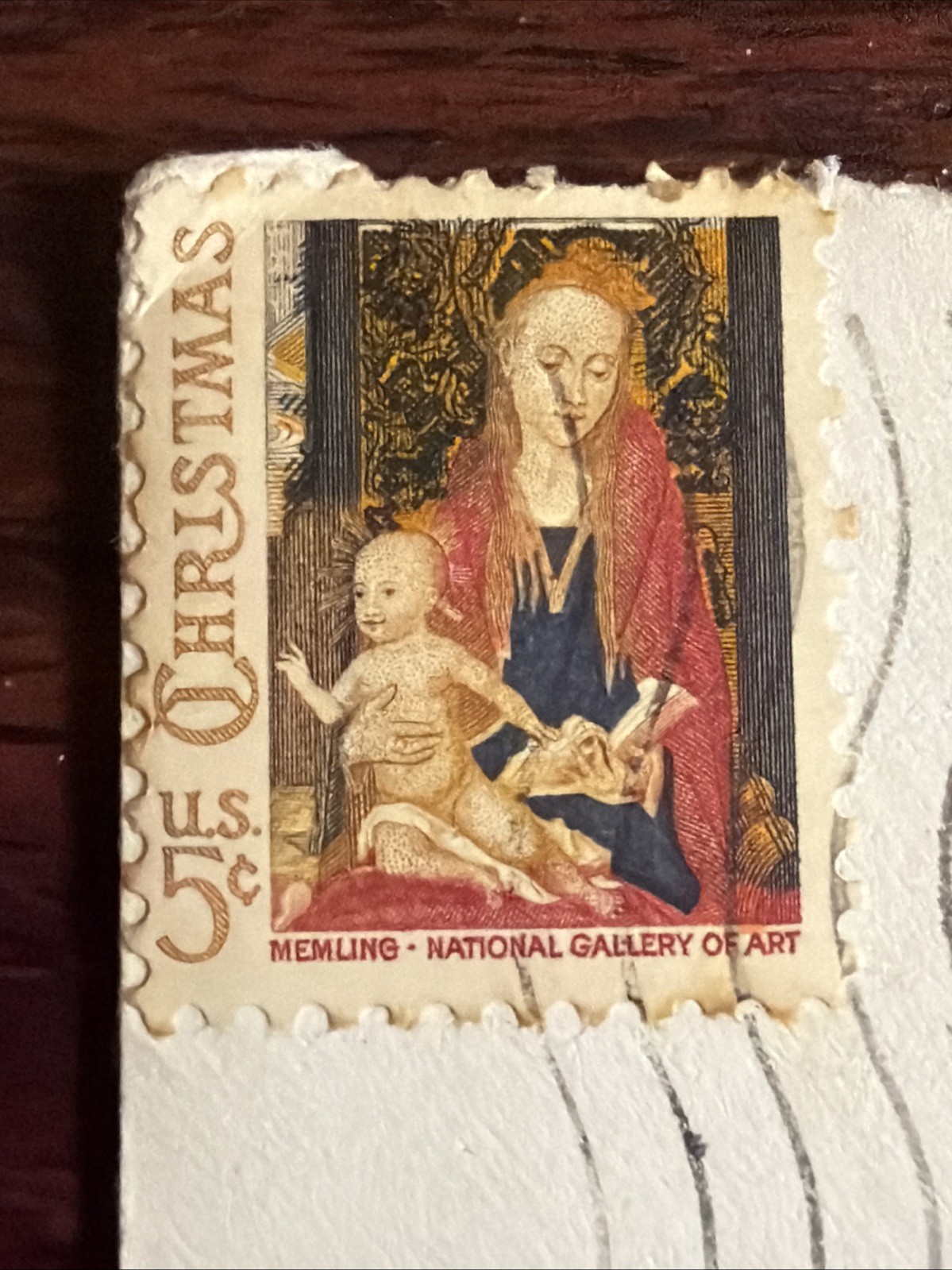 USA 1966 – Christmas 1966 – Memling National Gallery of Art Painting – Sc. #1321