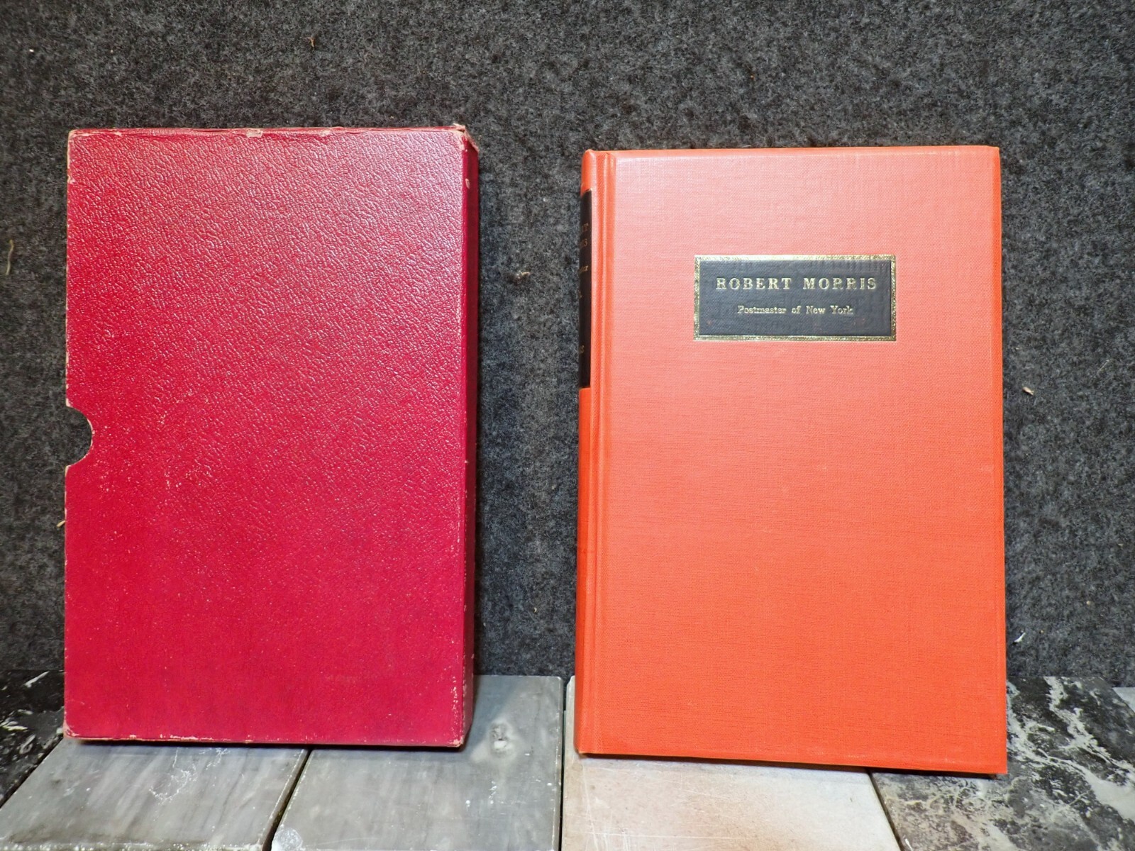 AUTHOR SIGNED 1st EDITION Robert Morris Postmaster Of New York Book 137 OF 150