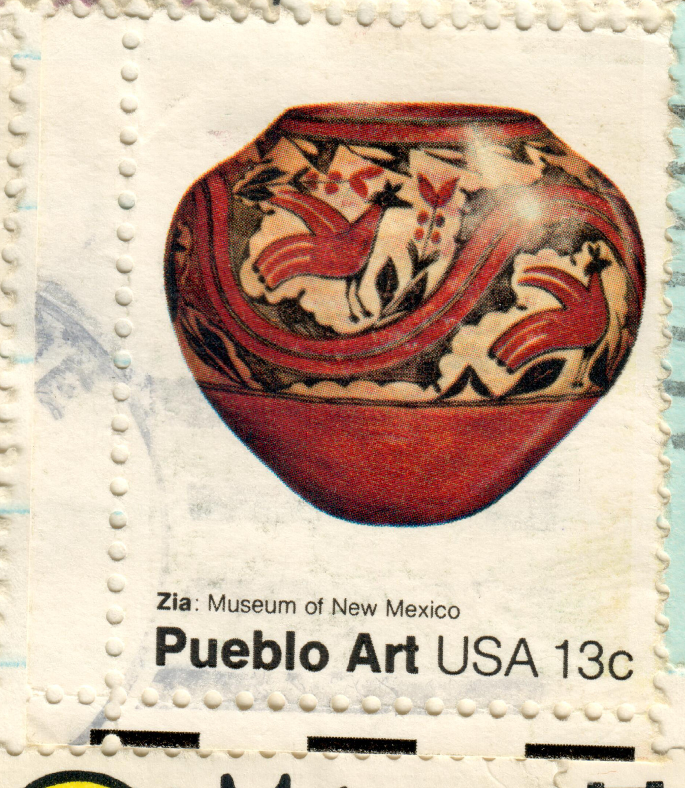 USA – 1977 American Folk-Art Issue – Vases – Museum of New Mexico