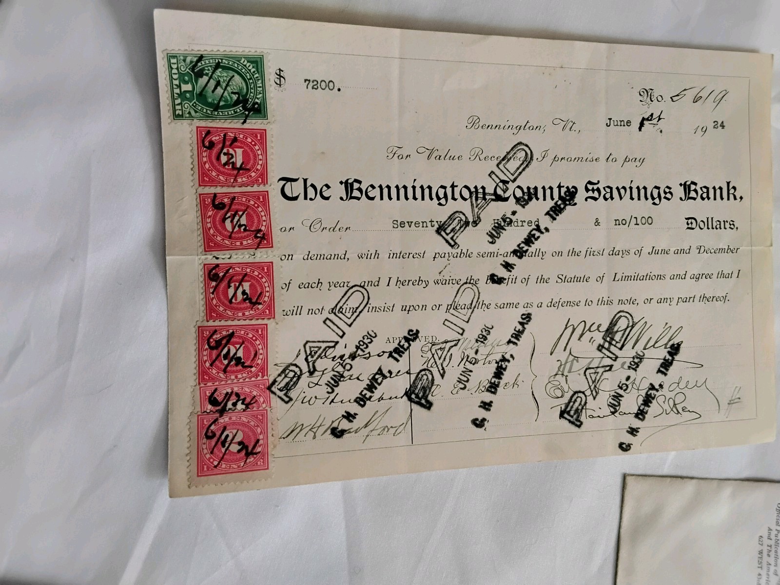 Vintage Correspondence Lot Late 1800’s Early 1900’s Postage Stamps