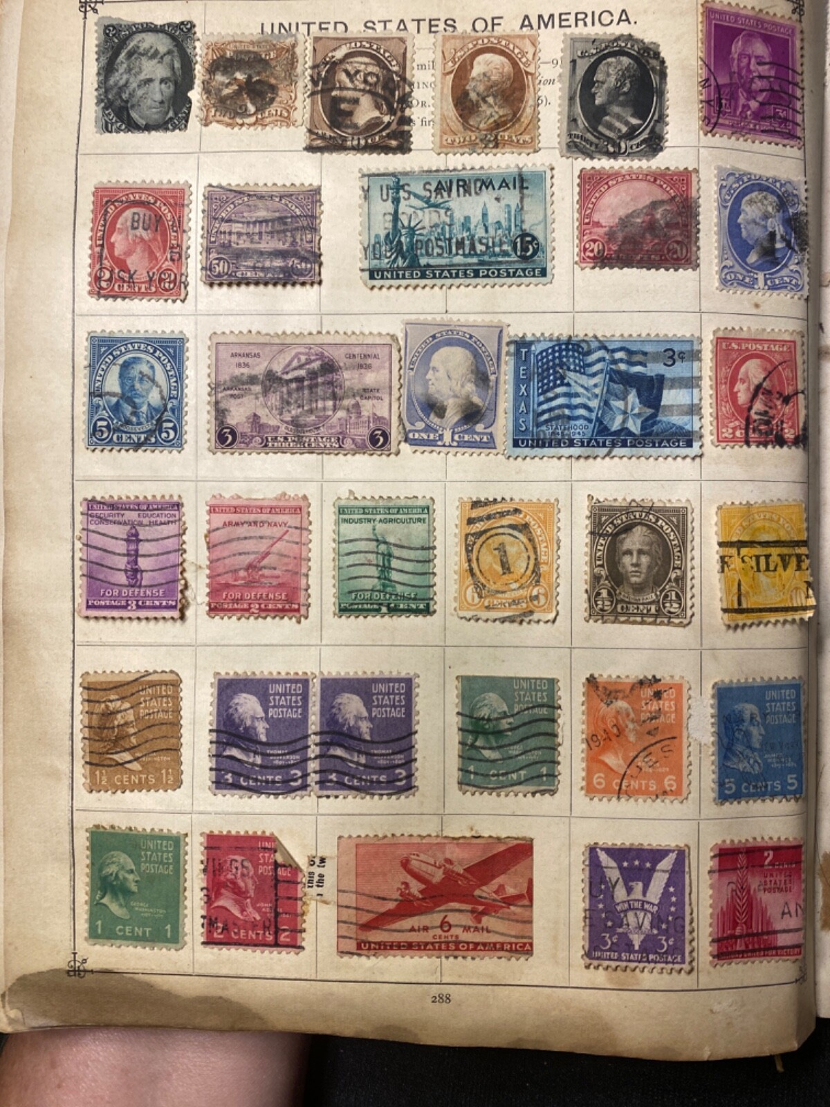 73 US Stamps Air Mail UN 1892 1863 Black Jack Iwo Jima Victory 13th Amendment