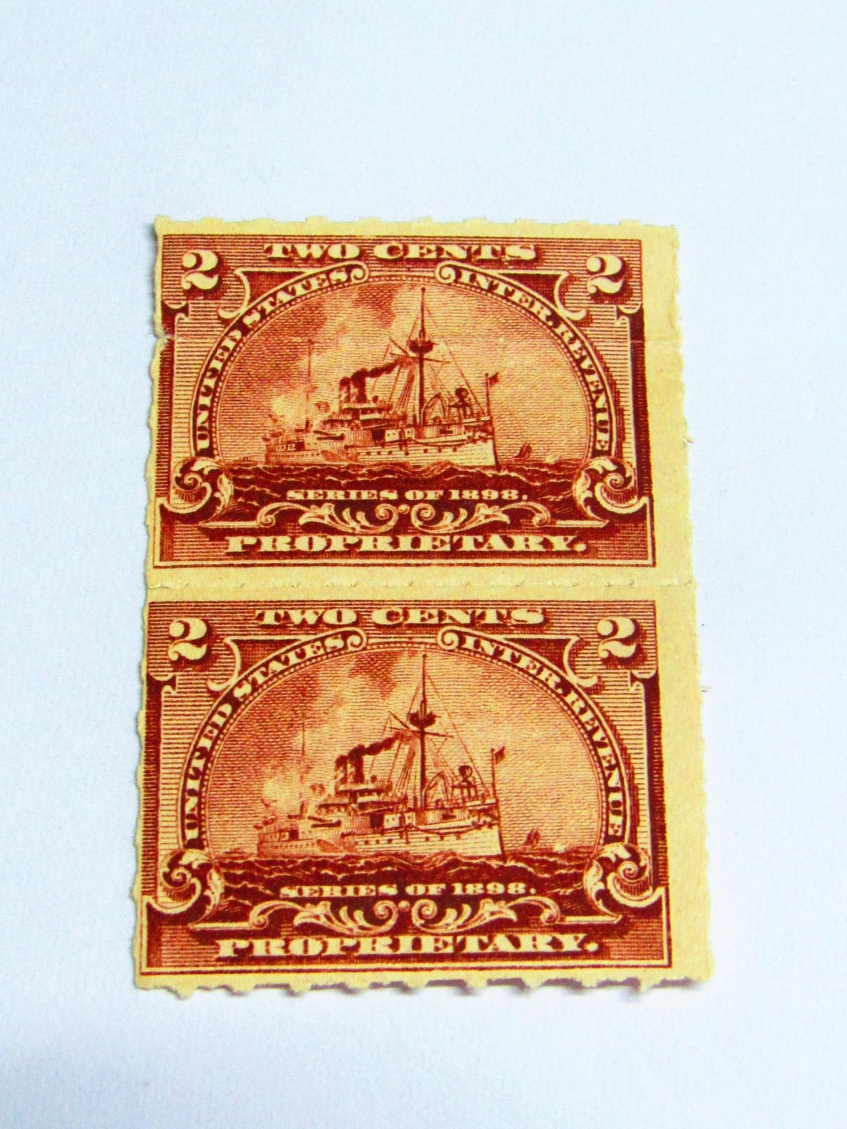 COLLECTIBLE PSE Certified Stamp! Series of 1898 U.S. POSTAGE 2¢ Stamp STP-109-IB