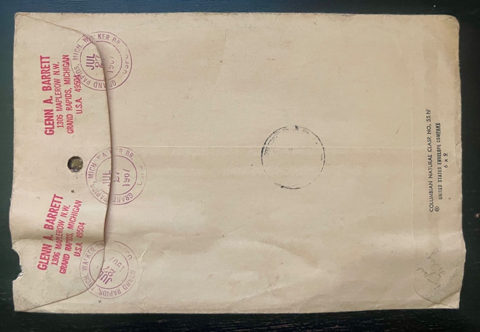 🇺🇸 USA 1971 Registered Airmail Cover to Kathmandu Nepal – Multi-Stamp Franking