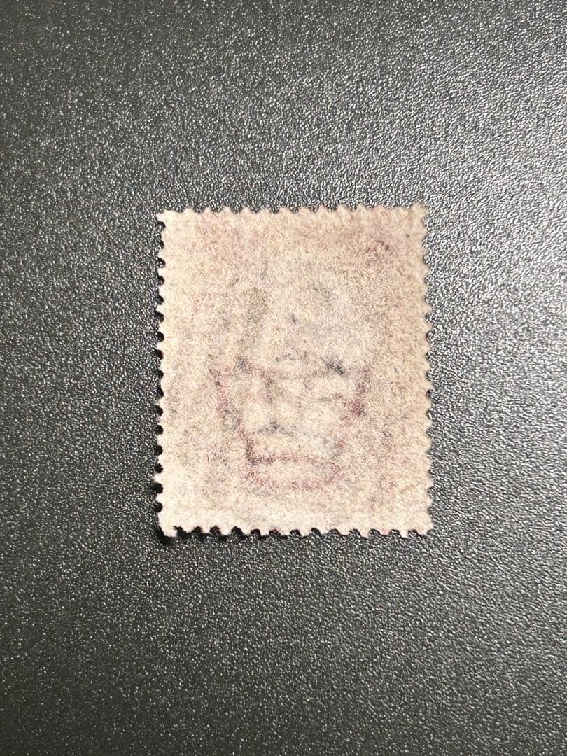 Great Britain, early stamp, 1864, Penny Red, 3c, Queen Victoria, good