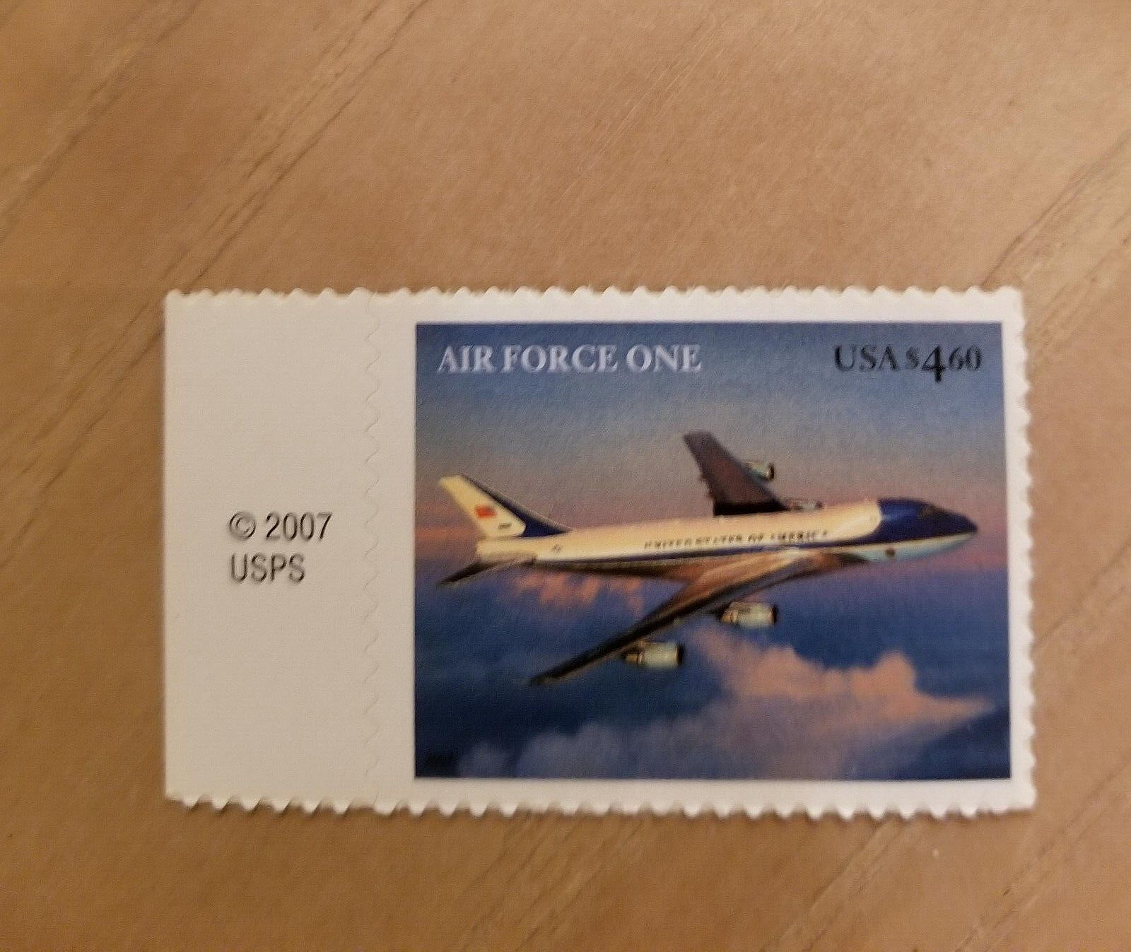 AIR FORCE ONE $4.60 PRIORITY MAIL Postage #4144 MNH