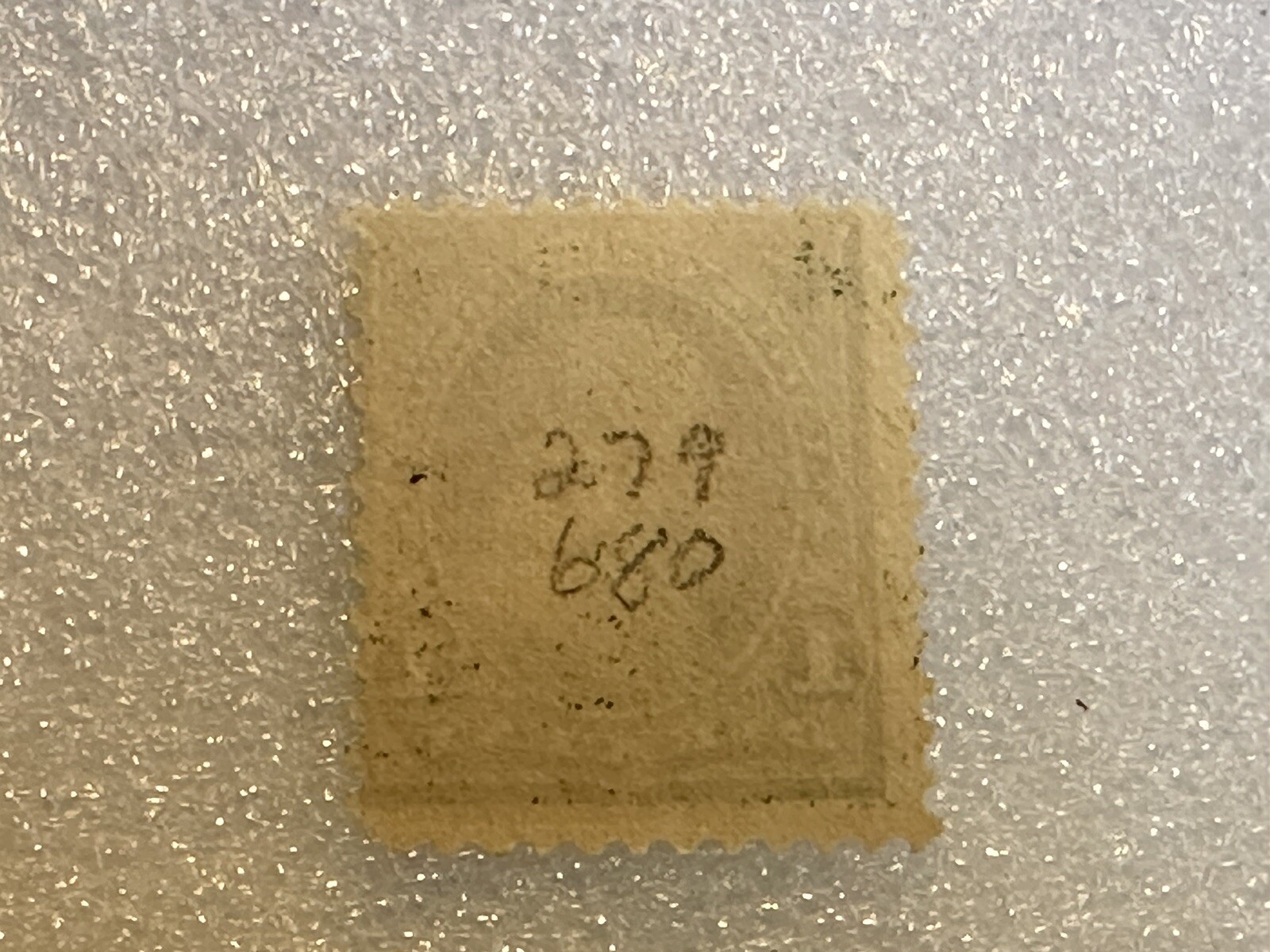 Vintage Scott 279 US Postage Unused Stamp One Cent Green Benjamin Franklin MNH