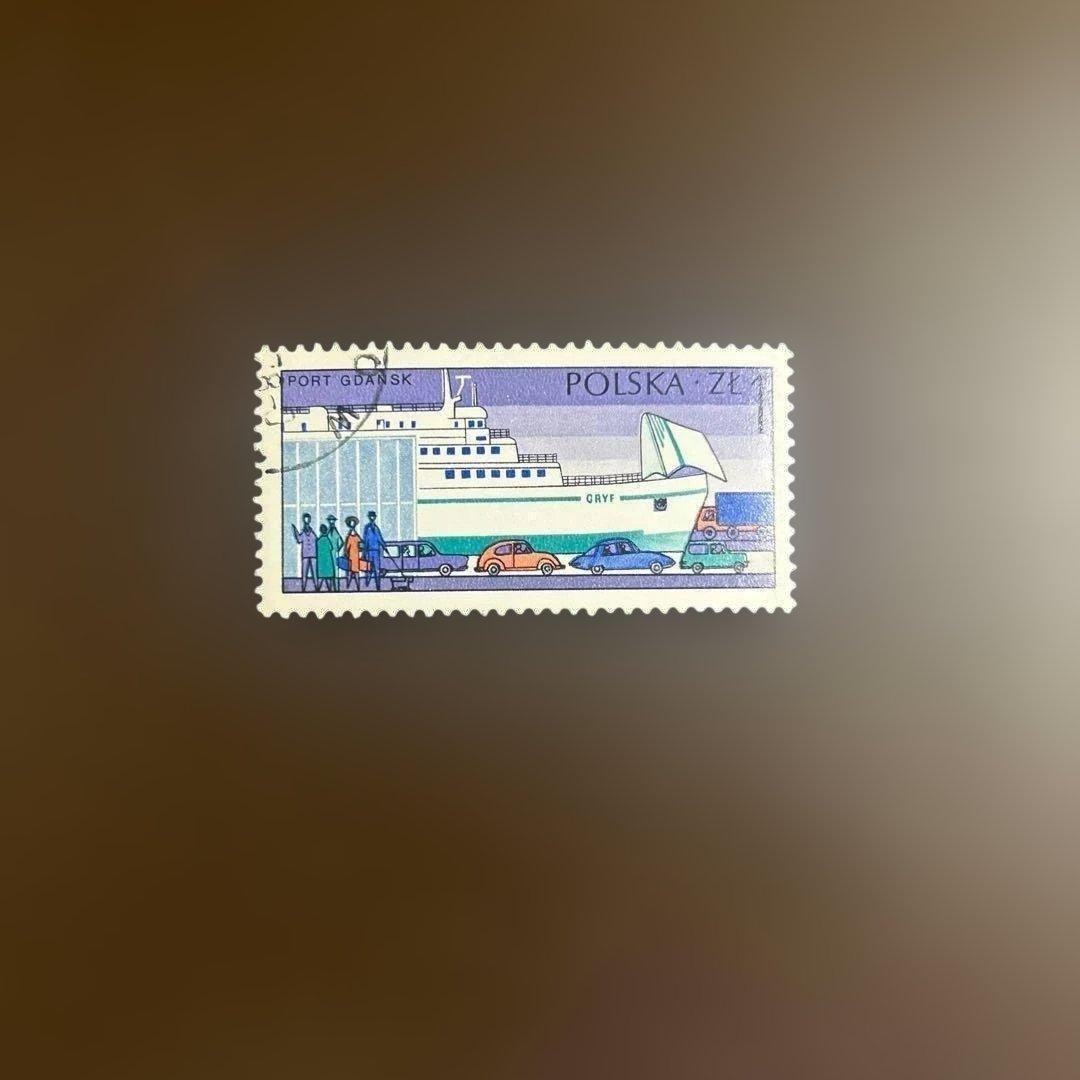 Foreign used stamps transportation series 8 sets Poland, Mongolia, Granada,