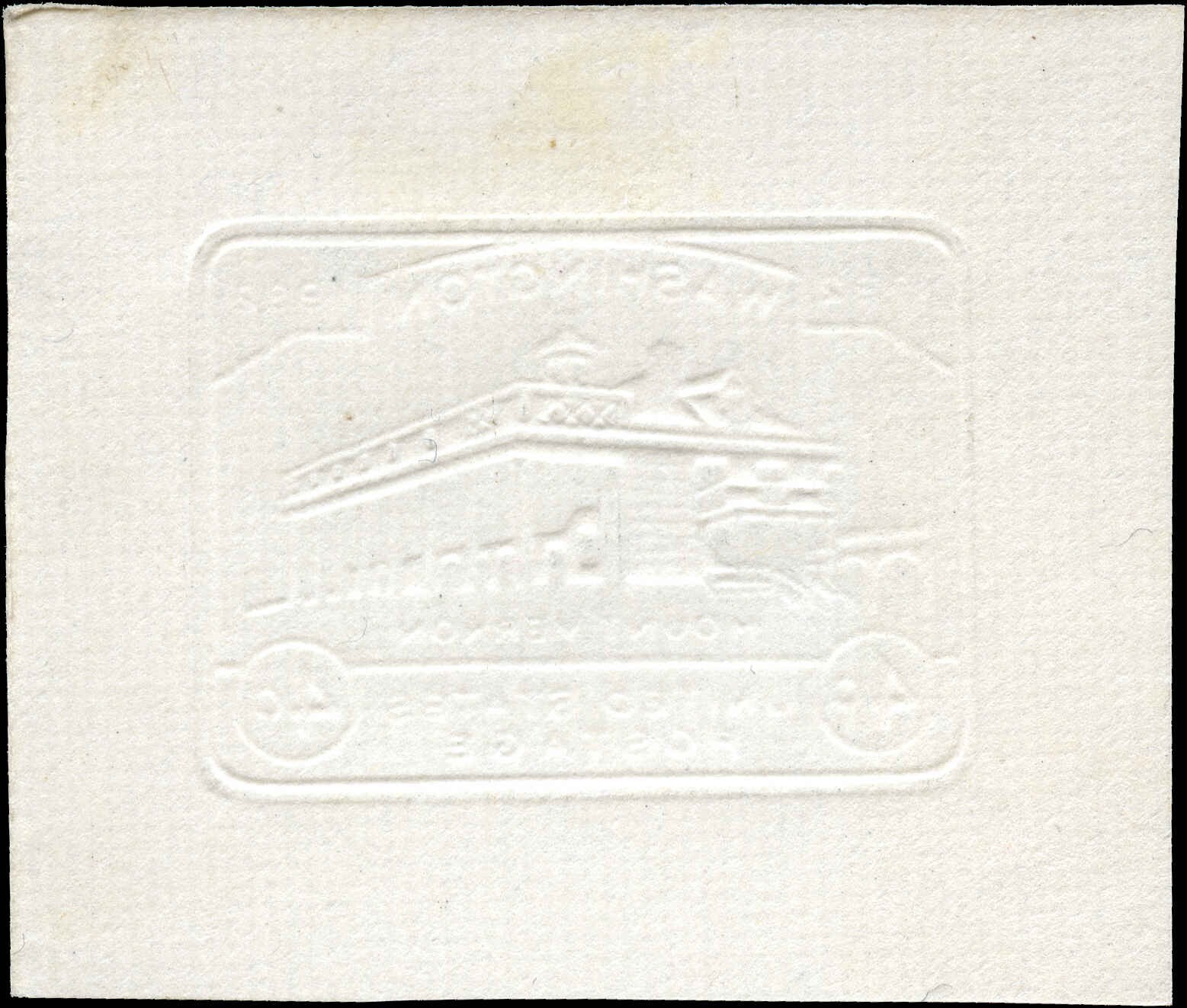 USA Mint H VF 4c Scott #U527 1932 Cut Square from Stamped Envelope