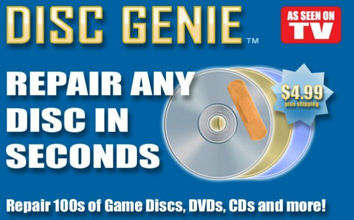 Buy Disc Genie As Seen On TV at WHOLESALE pricing! XBox/Playstation/Wii/DVDs&CDs