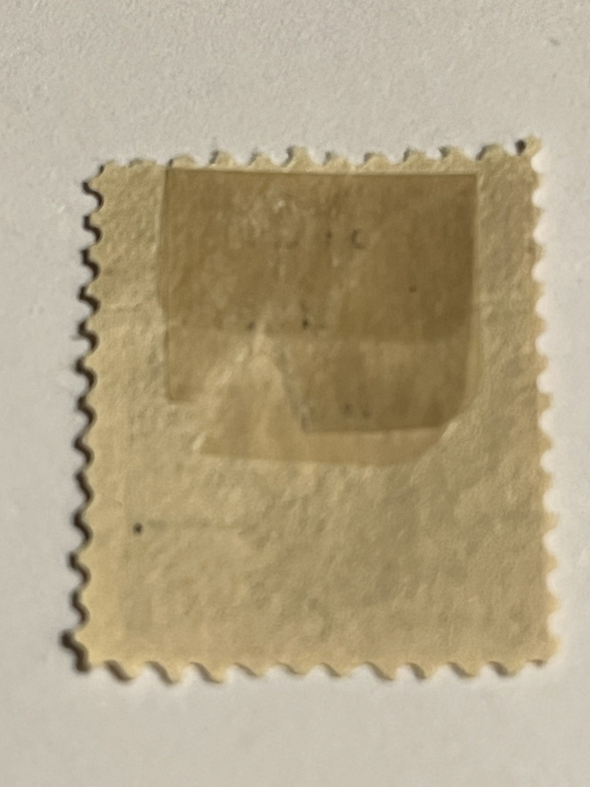 30 Cent Postage Due Stamp HINGED NO GLUE – HARRISBURG PA. PRE-CANCEL