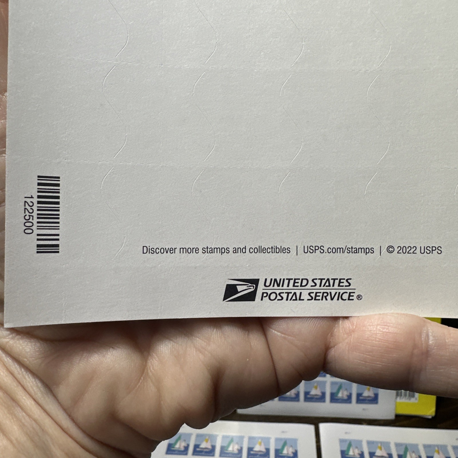 USPS Postcard 2022 Forever Postage Stamps Sailboats 5 Sheets of 20 Never Expire