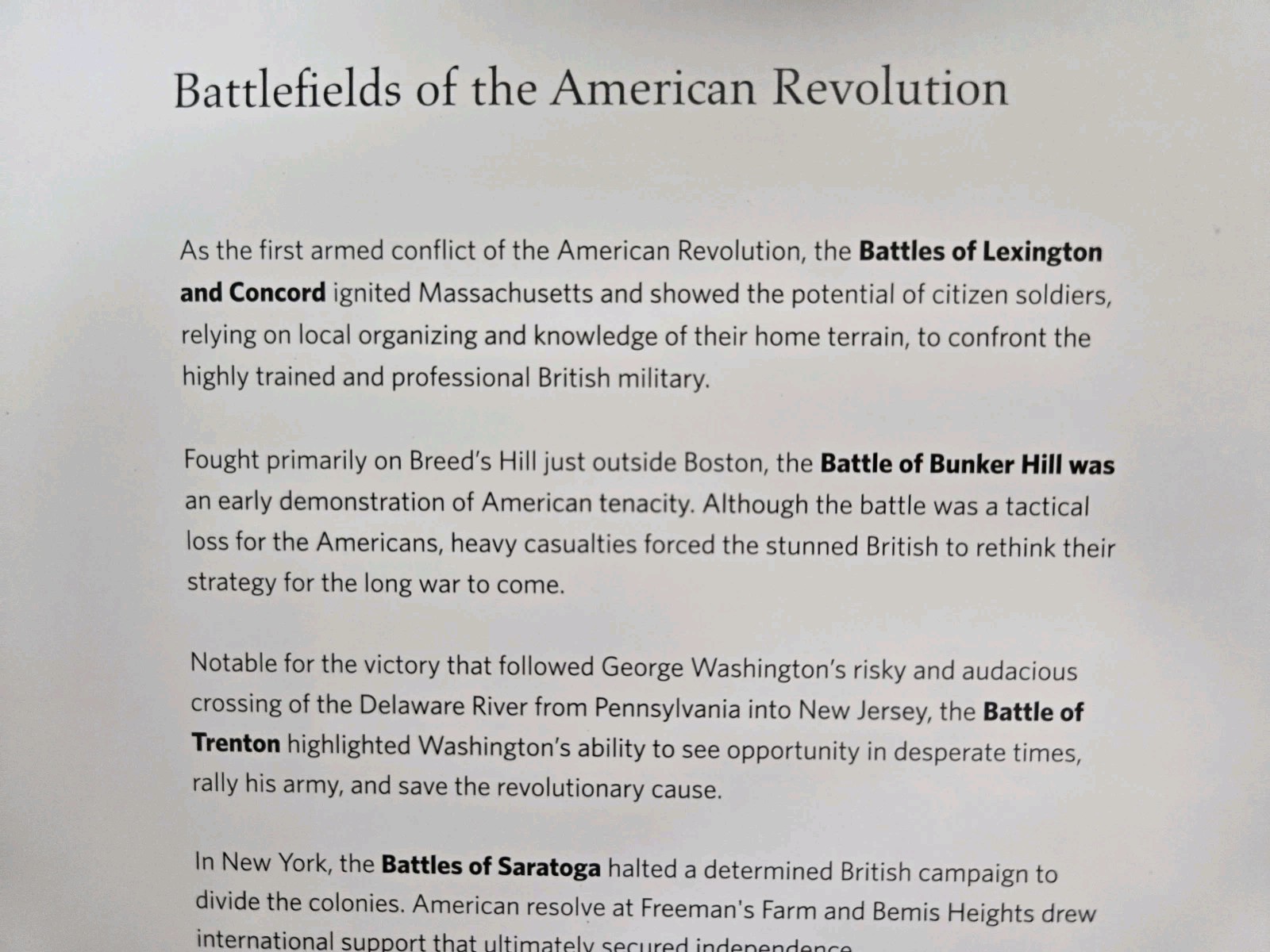 USPS Battlefields of the American Revolution Sheet of 15 Stamps – MNH