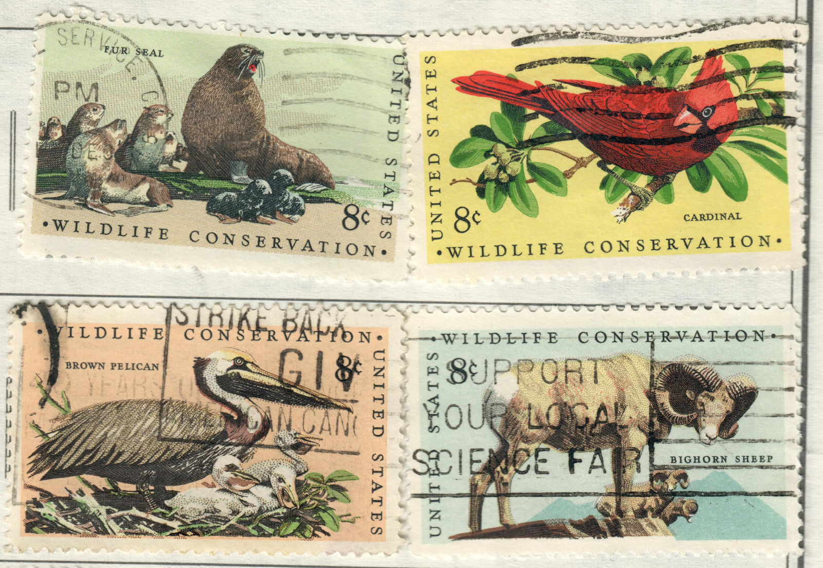 USA – 1972 Wildlife Conservation