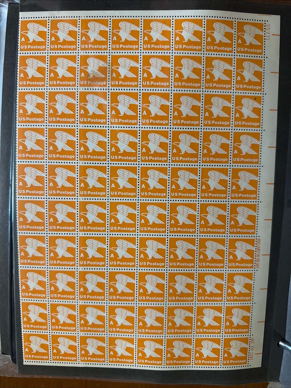 SCOTT #1735 “A” EAGLE 15 CENT SHEET ***RARE****
