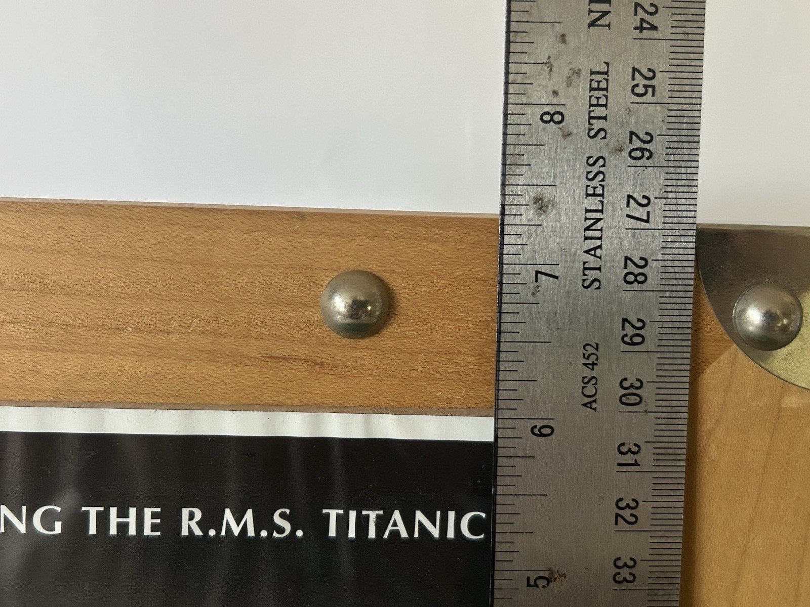 Framed Mint Stamped Titanic