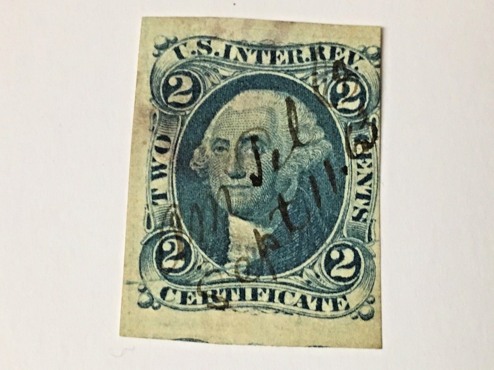 US Stamps Revenue Scott # R7a
