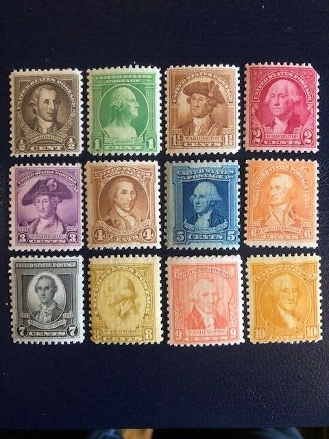 146) USA, Sc. 704/15, 1932, MNH