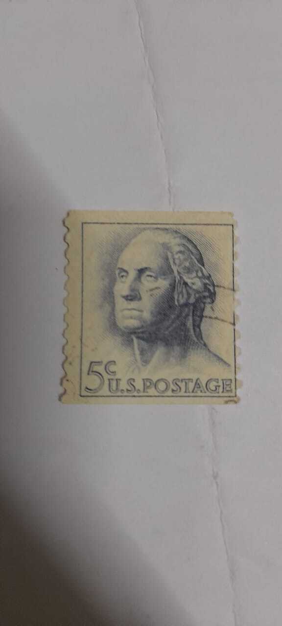 1962 5c George Washington