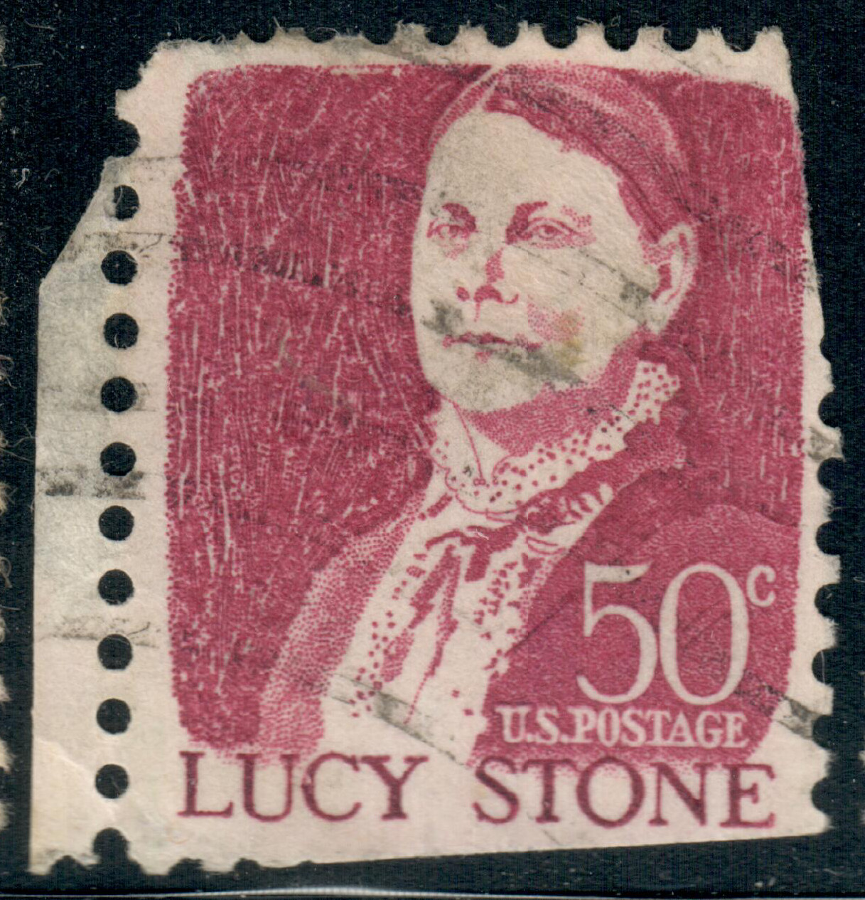 USA – 1968 – Prominent Americans – Lucy Stone – 50¢ – #3863
