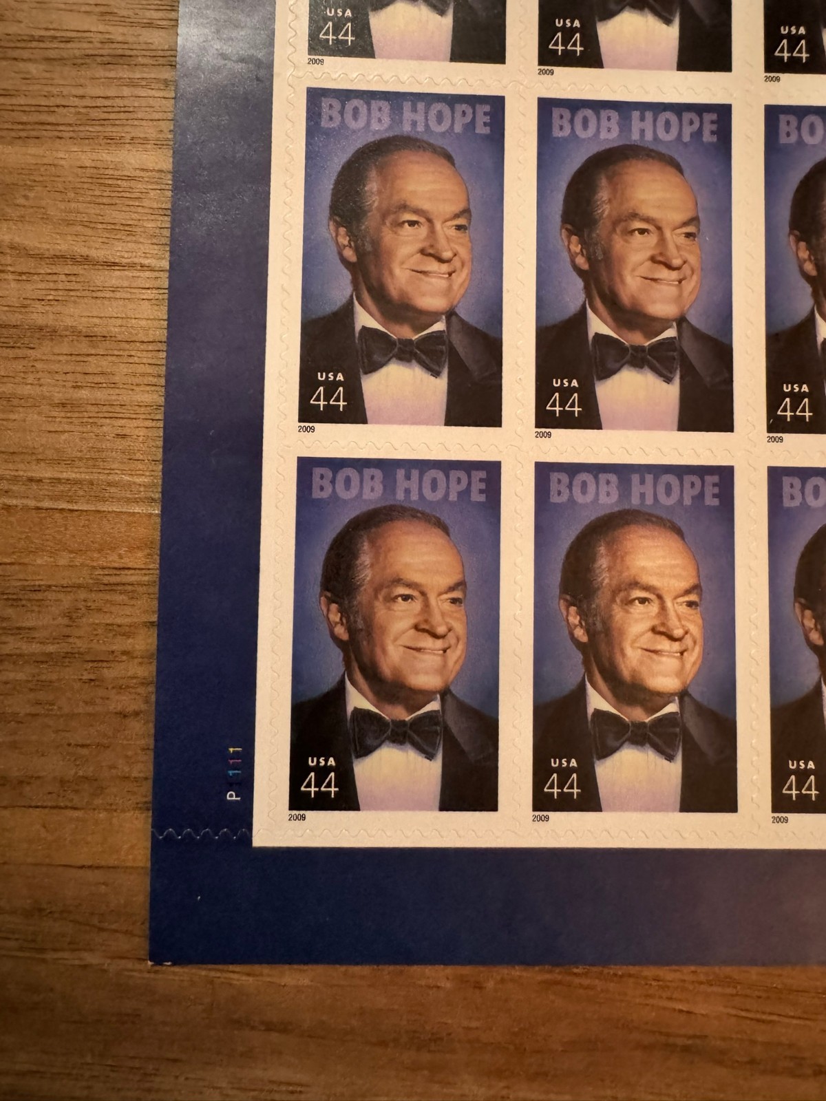USPS 2009 Bob Hope 44¢ Commemorative Stamp Sheet – Thanks for the Memory MNH
