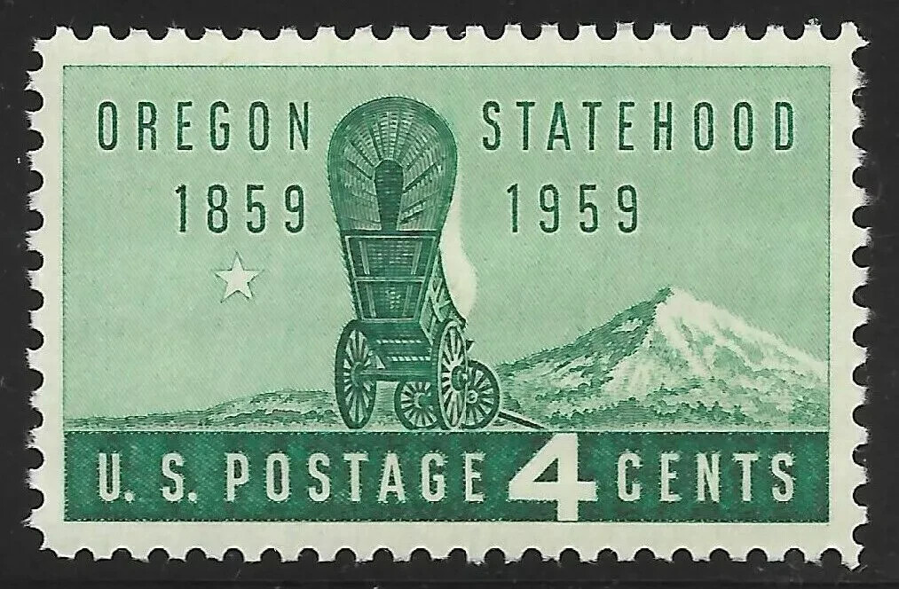 USA 1959 — Oregon Statehood, 1859-1959 – MNH Collectible Stamp – Scott #1124