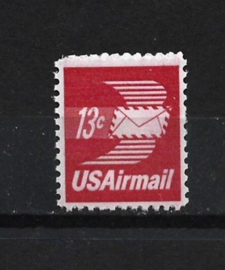US Stamp- # C79-13c-Mint/NH-OG-1973-Winged Airmail Envelope
