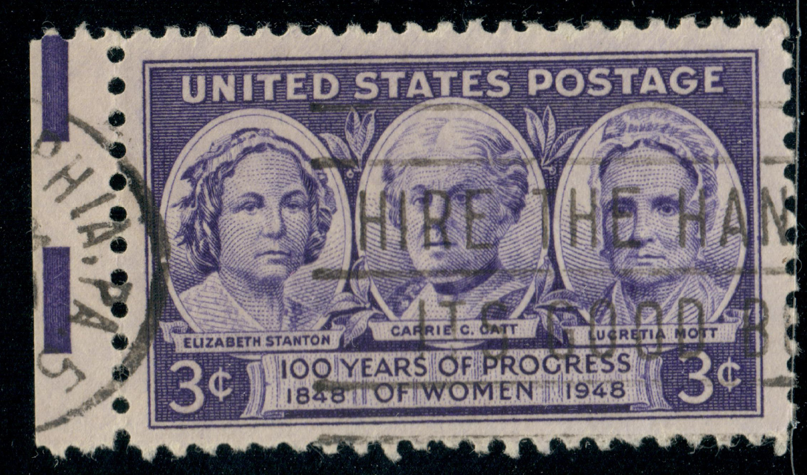 USA – 1948 – Progress of Women – 3¢ – #2980