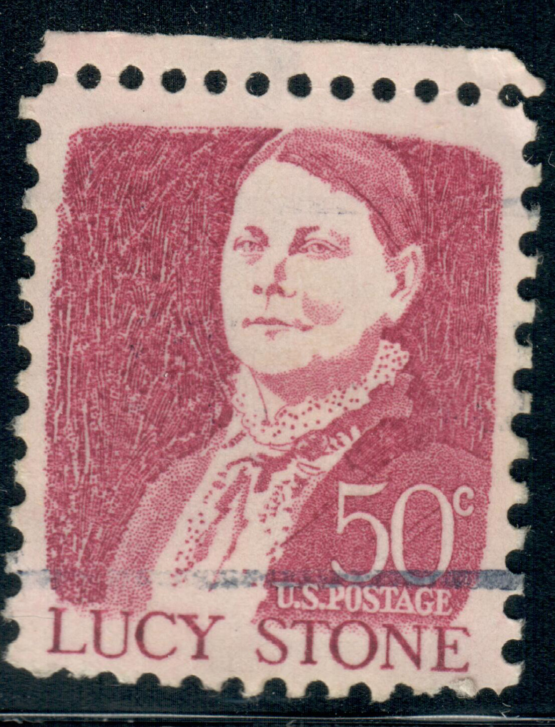 USA – 1968 – Prominent Americans – Lucy Stone – 50¢ – #3864