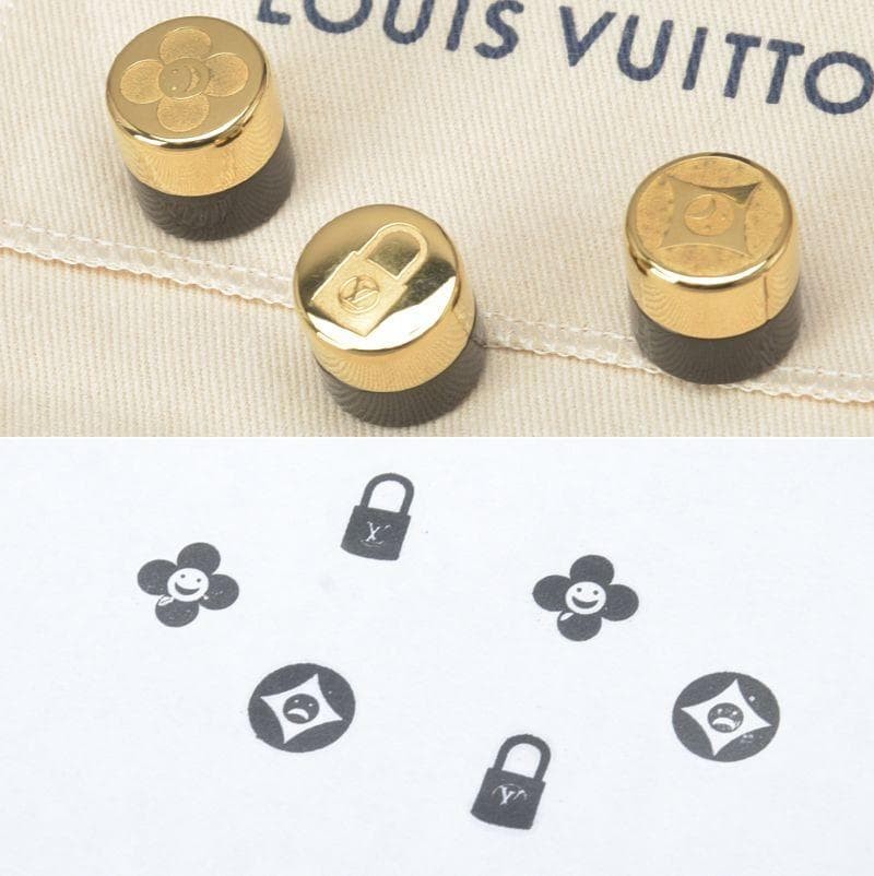 Louis Vuitton Tampon En Couleur Key Stamp Set LE1116 Navy Gold Ink