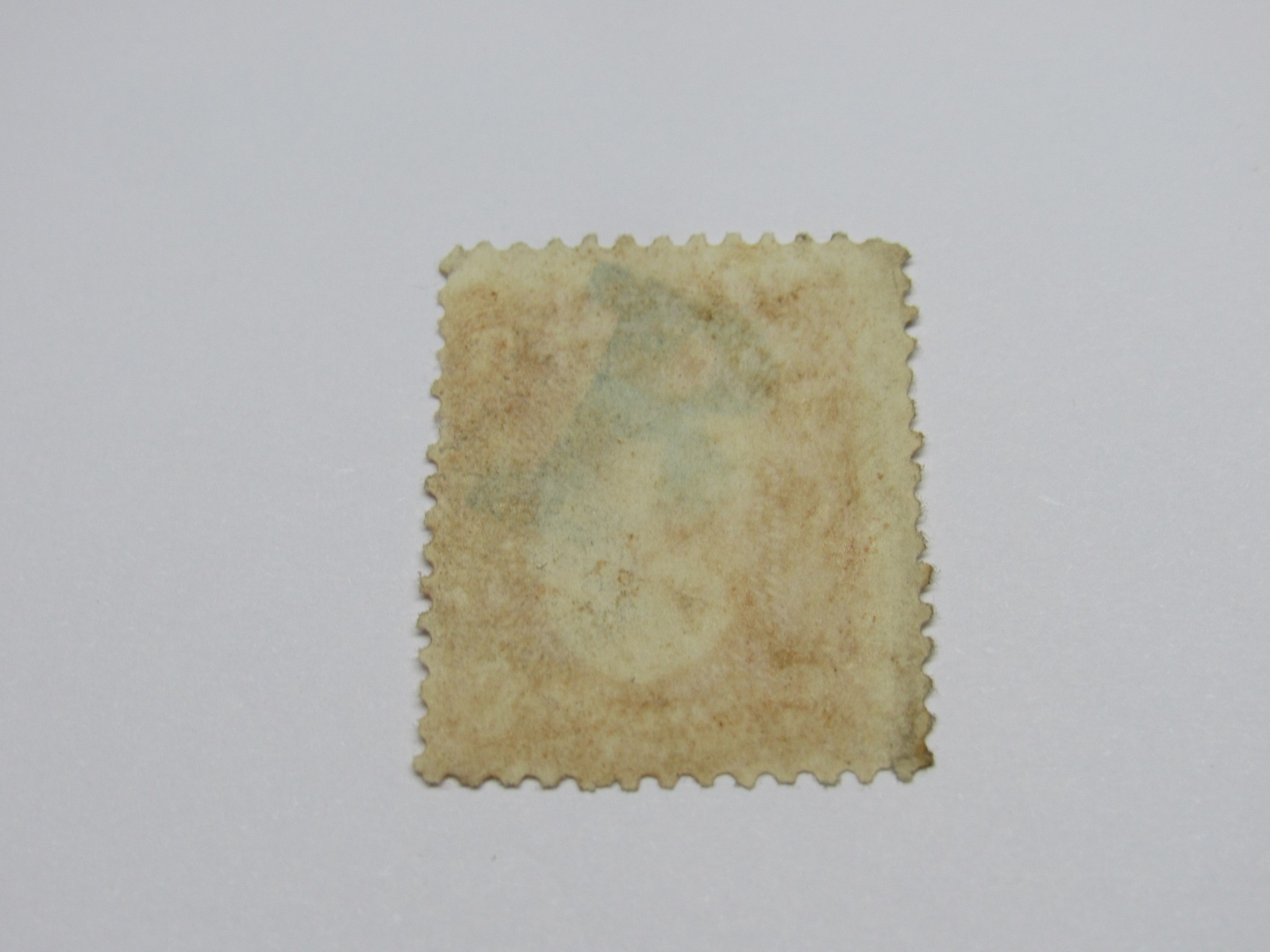 PSE Certified Stamp! 1861 U.S. POSTAGE 3¢ with Blue Letter “B” Stamps STP-08-IB