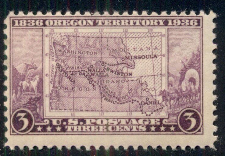 #783 3¢ OREGON TERRITORY LOT OF 400 MINT STAMPS SPICE UP YOUR MAILINGS!