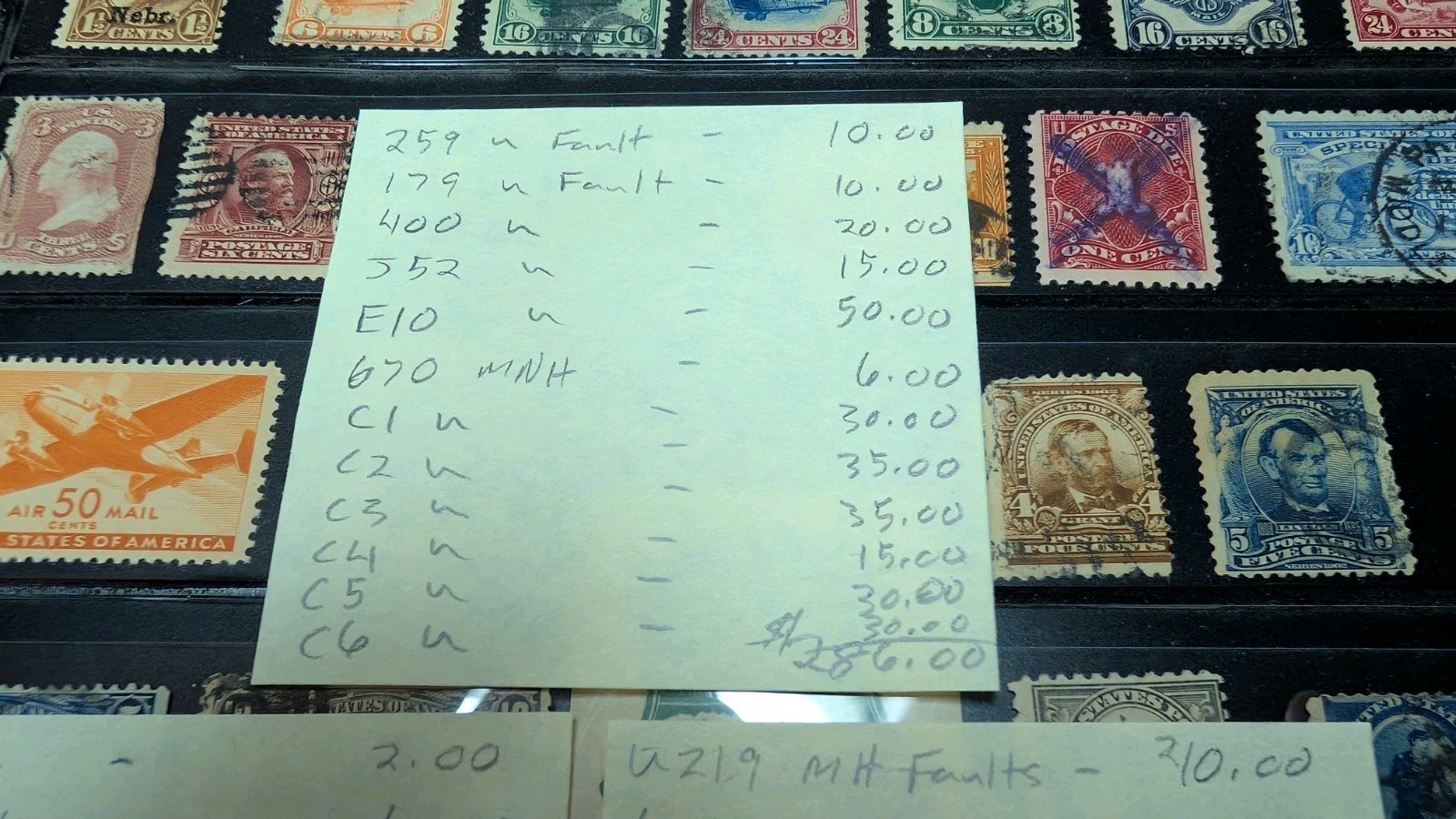 USA #63 -C6 Mix. Mnh , MH U. Cat $676.