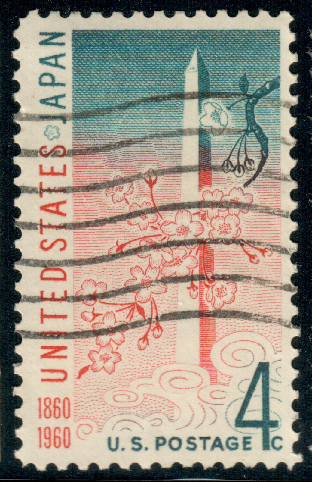 USA – 1960 – United States-Japan Treaty of Amity and Commerce – 4¢ – #3097