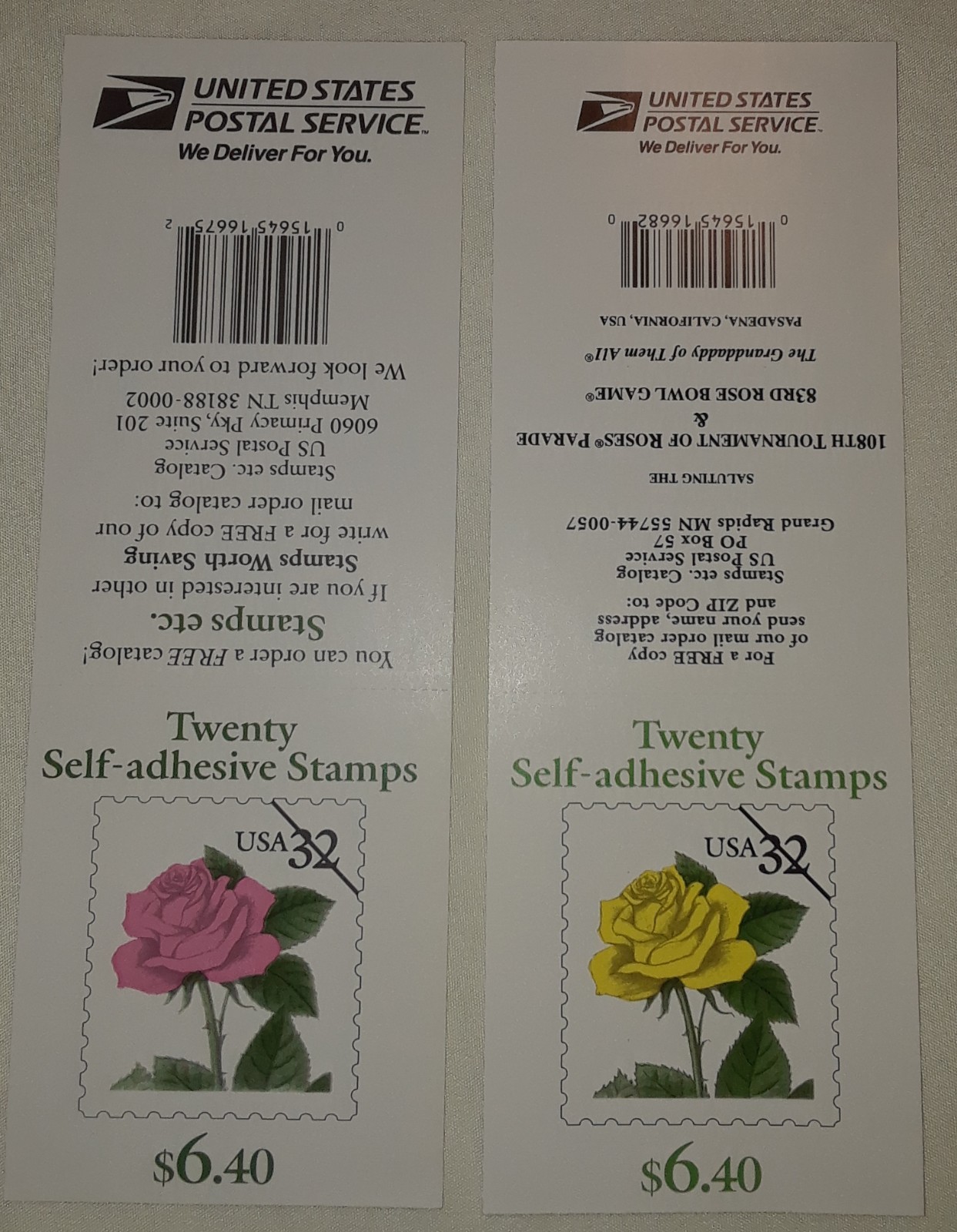 Three Booklets x 20 = 60 of MADONNA & CHILD by Gossaert 37¢ US Stamps. Sc 3820a