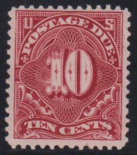 US Postage Dues #J42 MintLH F – VF