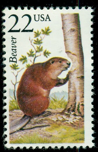 #2316, 22¢ BEAVER, GROUP OF 140 MINT Stamps, Scott $140.00
