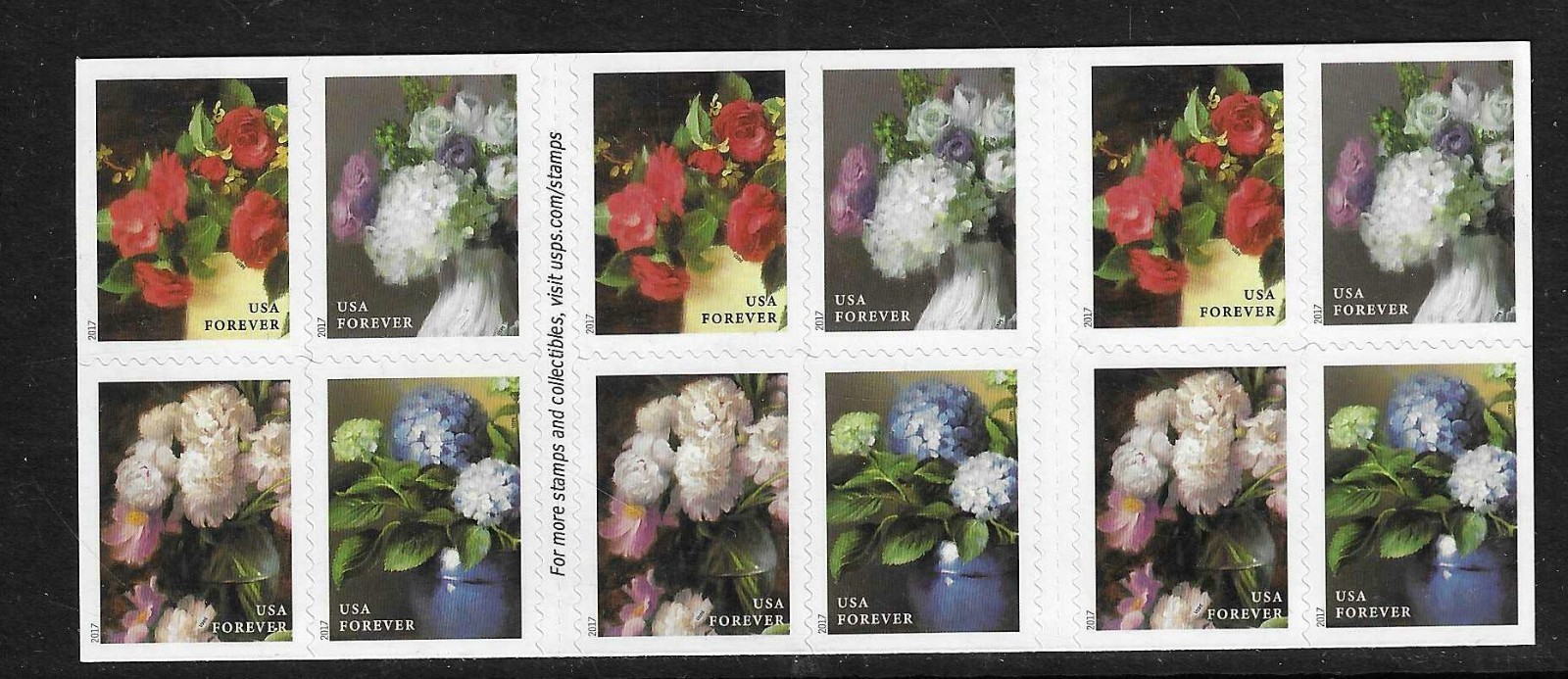 USA SC # 5240b Flowers From The Garden / Complete . MNH