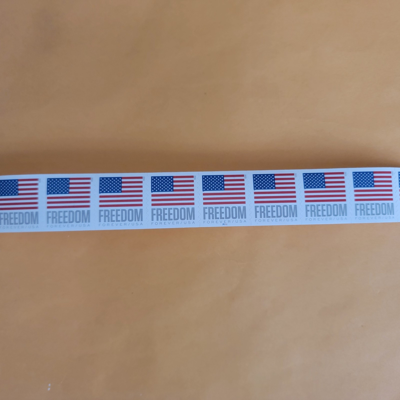 10 First Class Forever Stamps US Flag 2023 MNH