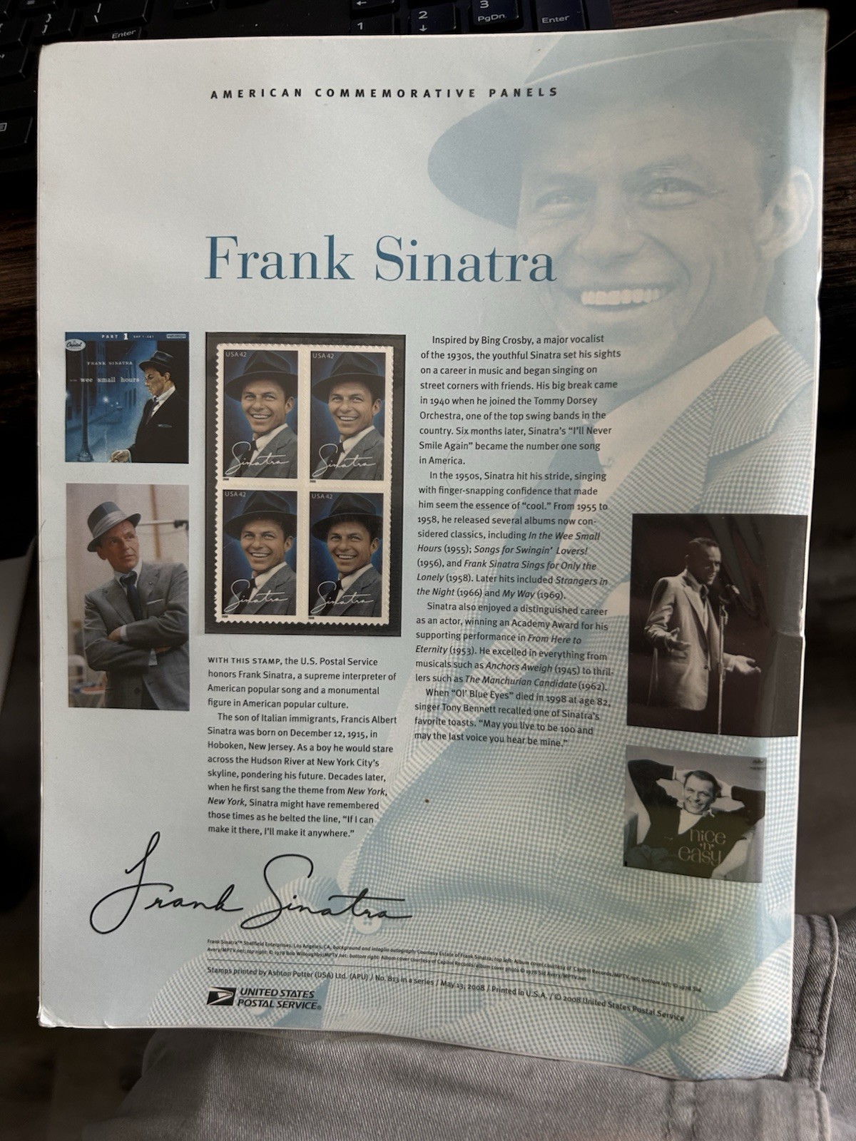 Frank Sinatra Stamps