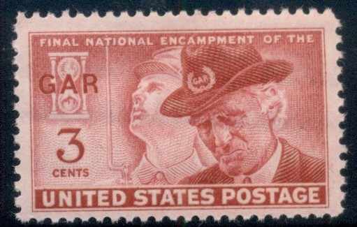 #985, 3¢ G.A.R., STAMPS LOT OF 400, MINT – SPICE UP YOUR MAILINGS!