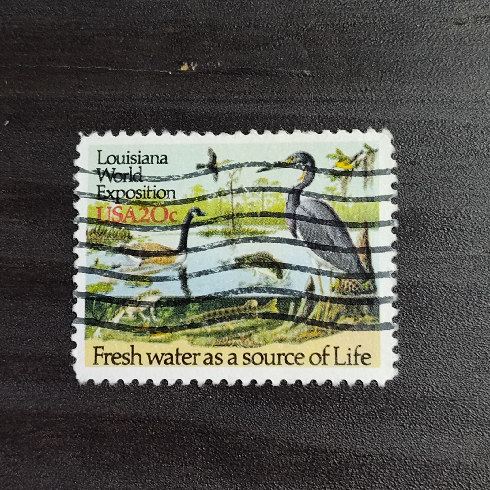 1984: 20 Cents, Louisiana World Exposition, Scott #2086 – Vintage USA Stamp