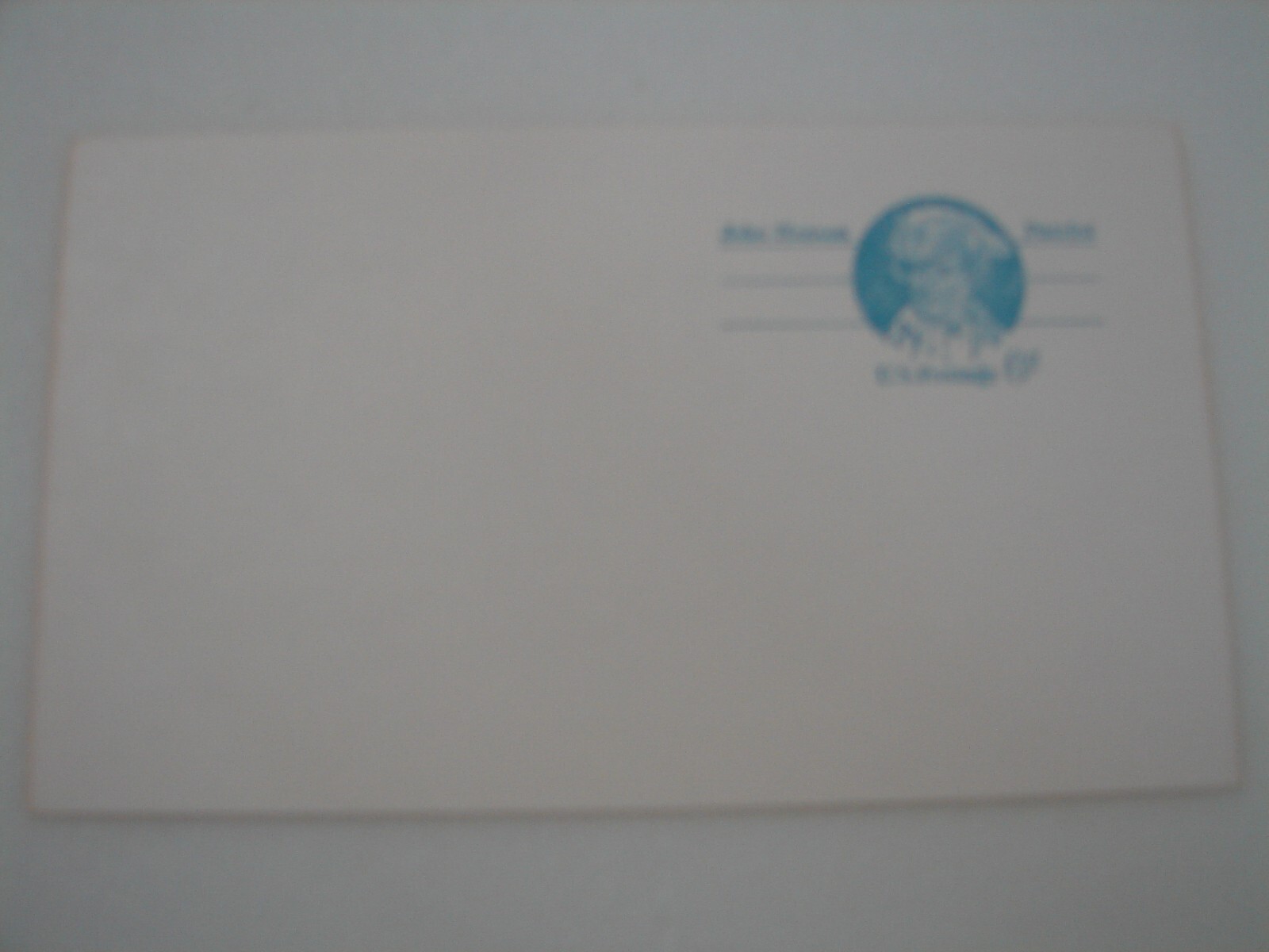U.S. #UX064 MINT POST CARD 6 CENT