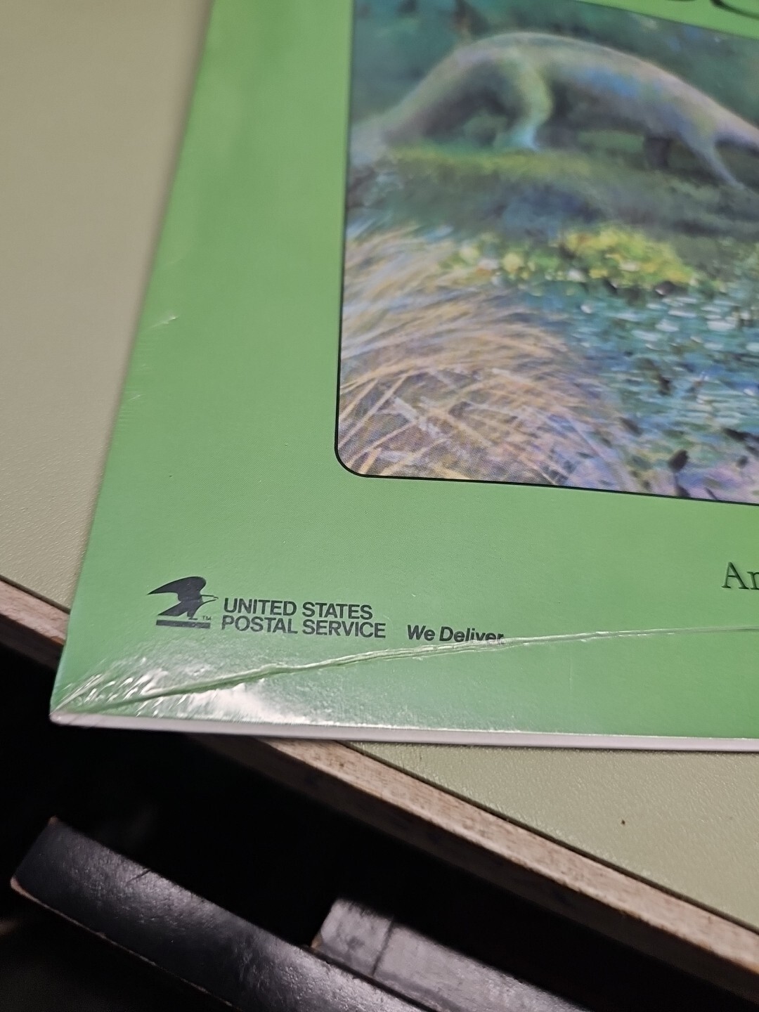 2 1990 Dinosaurs USPS Calendar American Museum Natural History SEALED NEW (OK)